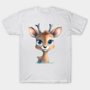 Deer Watercolor T-Shirt